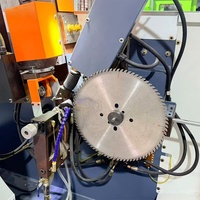 Machine d'affûtage de lames de scie circulaire CNC, équipement de meulage entièrement automatique pour pointes de soudure en alliage et disques de coupe T.C.T, 380V