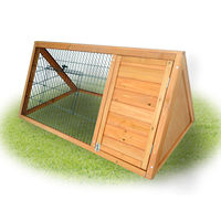 Cage en bois pour animaux domestiques, abri faite à la main pour chats et chiens, en maille, accessoire d'extérieur, meilleure vente,