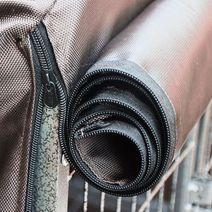 Perrera insonorizada para perros, cubiertas impermeables para lluvia, cubiertas azules pequeñas para perros, cubierta rosa para jaula para perros - Product Image 5