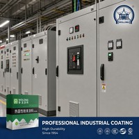 Wolong Hibrit Epoksi-Polyester Portakal Kabuğu Toz Boya, Donanım Cihazları Şasi Kontrol Kabini için Çizik Giderici Kaplama