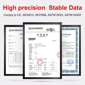 เครื่องวัดความเงา LS197ดีที่สุด20 60 85องศา Tri-ANGLE glossmeter หลายมุมสำหรับพลาสติก - Product Image 6