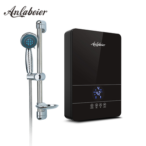 Chauffe-eau instantané sans réservoir électrique Anlabeier XD60 3000-6000W avec écran LED et bouton tactile intelligent pour usage commercial et domestique - Product Image 1