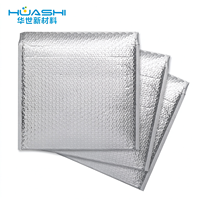 Sac isotherme pliable personnalisé et durable avec doublure en coton perlé et matériau en feuille d'aluminium Huashi HS-2