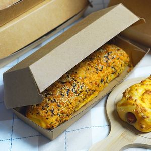 JN Venta al por mayor Nuevo diseño de embalaje corrugado Caja de hamburguesas y patatas fritas - Product Image 3