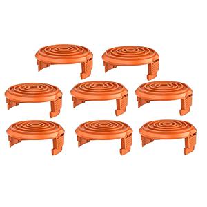 8 แพ็ค 50019417 ฝาครอบแกนม้วนสายทริมเมอร์ทดแทน WA0007 สำหรับ WORX WG105 WG106 WG108 WG109 WG112 WG113 WG115 WG116 WG117 - Product Image 1