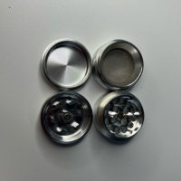 Broyeur à herbes en aluminium premium de 30 mm, personnalisé, avec effet de fumée, accessoires de tabac en métal CNC, vente en gros