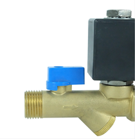 Katup Pembuangan Air Otomatis Elektronik Alahot Brass dengan Timer, Katup Solenoid Pembuangan Air Elektronik untuk Kompresor Udara