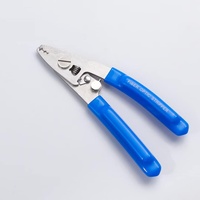 Pince à dénuder les fibres optiques à trois ports CFS-3 pour connecteur FTTH RJ45, réseau GPRS, en acier au carbone