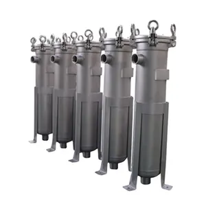 For Syrup, Oils, Solvents, Viscous Liquids 304 and 316L Stainless Steel Bag Filter Housing