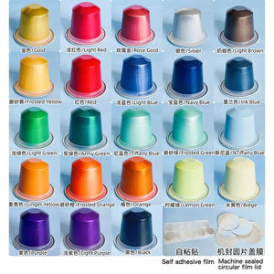 Capsule de café de haute qualité dosettes d'espresso en papier d'aluminium jetables couleur personnalisée - Product Image 3