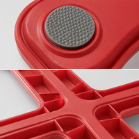 Báscula Inteligente de Grasa Corporal con Bluetooth, Pantalla LCD Dorada con Cristal Templado Rojo, para Baño y Hogar, Máquina de Pesaje Precisa para Fitness