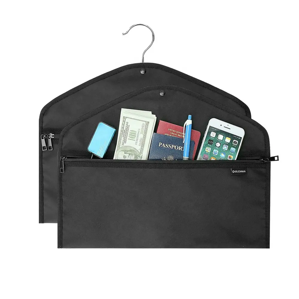 Hanger Diversion Safe Bag,Button Design Fit für jeden Kleiderbügel, feuerfest wasserdicht Halten Sie das Geheimnis für zu Hause und unterwegs sicher