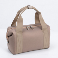 Sac à bandoulière cosmétique portable personnalisable, sac de rangement multifonctionnel pour maquillage, sac fourre-tout pour voyage