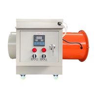 Ventilateur de chauffage industriel 5 kW, haute puissance, pour élevages avicoles et serres, avec fonction d'éleveuse d'air chaud électrique