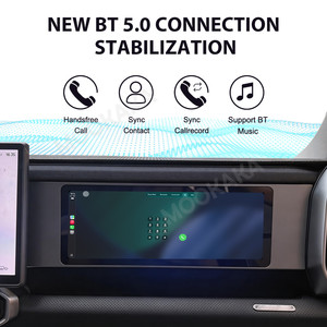 MOKA Pantalla Táctil Android de 12.3 Pulgadas con Nuevo Diseño para Ietu Traveler Shanhai T2 <span class=keywords><strong>2023</strong></span>+, Sistema de Entretenimiento, Carplay - Product Image 4