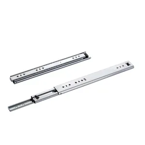 53mm Width Load Bearing 115kg Guide Rail Full Extension Ball Bearing Industrial Heavy Duty Drawer Slide