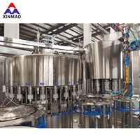 Volautomatische Appelsinaasappelpulp Vruchtensap Bottellijnmachine