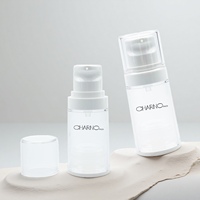 Haute qualité 30ml 50ml 100ml bouteilles sans air en plastique vide bouteille de lotion de pompe cosmétique sous vide