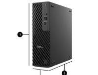 Station de travail Pro Max Slim Mini avec SSD 256 Go et GPU 8 Go U9-285-360W WiFi pour la mise en œuvre de modèles IA