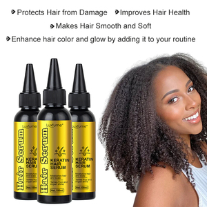 Tratamiento de queratina <span class=keywords><strong>Suero</strong></span> para el cabello Etiqueta privada Brillo Keratina Proteína Reponer <span class=keywords><strong>Suero</strong></span> para el cabello - Product Image 3