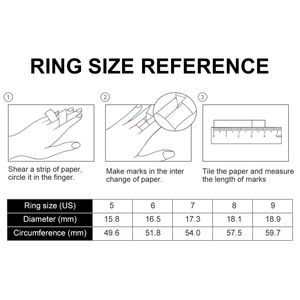 Bague en argent sterling 925, classique, tendance sur TikTok, bijoux au design unique, adaptée aux mariages, aux fiançailles et aux anniversaires - Product Image 6