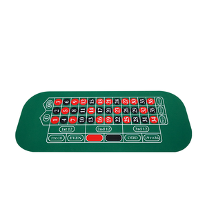 YH Factory-mantel de mesa para <span class=keywords><strong>ruleta</strong></span>, diseño americano doble 00, tamaño personalizado, 1,5x60cm, para juegos de azar - Product Image 1