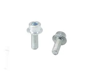 Strength factory M8*12 Hex Nuts flanged socket head cap screw industry fasteners M4/ M5/M6/M8 for aluminum profile #5513