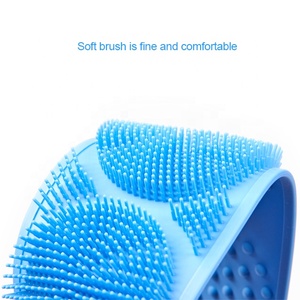 Silicone <strong>Back</strong> <strong>Scrubber</strong> for Shower, Silicone Body <strong>Scrubber</strong> Long Bath Body Brush <strong>Back</strong> Brush Exfoliating Body <strong>Scrubber</strong> with Handle - Product Image 2