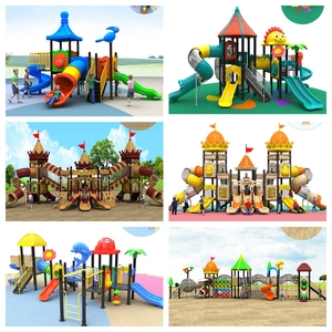 Toboggans de parc extérieur, aire de jeux pour enfants, équipement de divertissement en plastique, jeux - Product Image 5