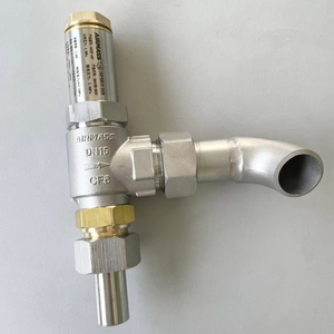 Válvulas de seguridad americanas CF8 DN15 con estructura de resorte de acero inoxidable SS304 para LN2 LO2 LNG - Product Image 4
