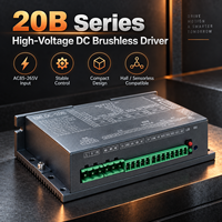 BMLDC-20B Pengontrol Kecepatan Motor Tanpa Sikat AC110-220V/DC160-310V RS485 Driver Perlindungan IP54 200-400W untuk Pompa AGV Kipas Angin