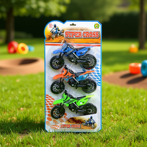 Juego de 3 Mini Motos de Cross Super Cross para Niños, Embalaje de 44x21 cm - Product Image 2