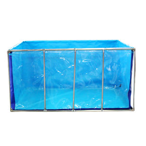 126 Gallonss Aquarium 100*80*60Cm <span class=keywords><strong>Betta</strong></span> Gelei Vis Tank Draagbare Roestvrij Staal Koi Visvijver - Product Image 1