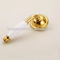 Antique chinois en laiton Antique ensemble de douche boutique en ligne téléphone Antique portable support mural doré 1.5m tuyau pluie Massage Spray
