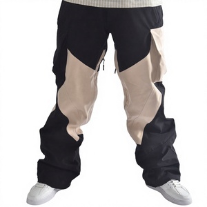 Pantalones de Esquí Holgados Personalizados de Alta Calidad, Transpirables, Impermeables, de Secado Rápido, con Cremallera, Resistentes al Viento, Unisex, para Snowboard, Cálidos para Invierno - Product Image 1