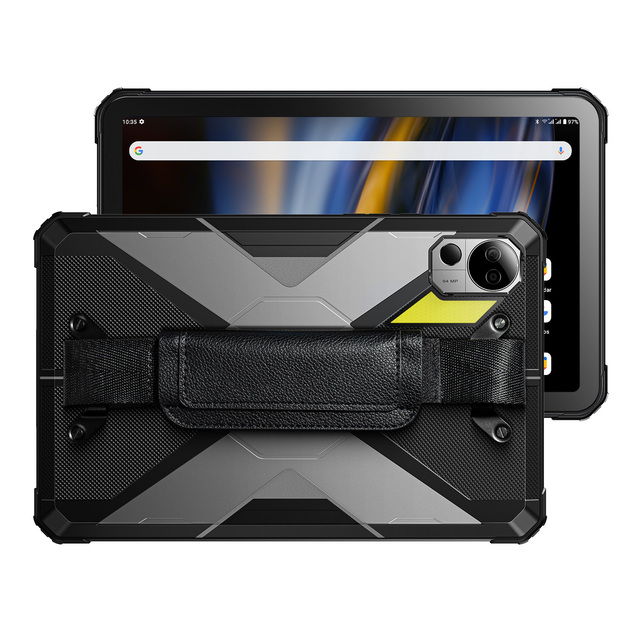 FOSSiBOT DT2 Industrial Rugged Tablet Android 13 10.4 Inch 2K HD 20GB RAM 256GB ROM 22000mAh Fast Charge IP68 Outdoor Use