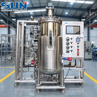 Biorreactor Fermentador Industrial de 50L con Recipiente a Presión, Control PLC, Operación Automática para el Campo de la Bioenergía - Marca SUN