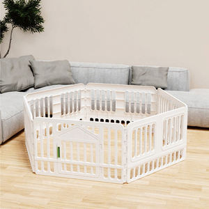Venta caliente <span class=keywords><strong>valla</strong></span> <span class=keywords><strong>para</strong></span> cachorros Simple Color sólido plástico interior portátil <span class=keywords><strong>valla</strong></span> <span class=keywords><strong>para</strong></span> mascotas - Product Image 1