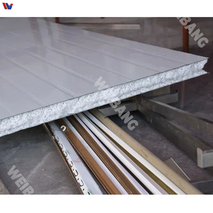 Acier inoxydable écologique de taille personnalisée pour les caractéristiques résistantes à l'eau/au feu des panneaux pour les chambres froides pharmaceutiques japonaises - Product Image 1