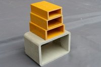 Profils en fibre de verre extrudée anti-corrosion MARINE avec service de découpe, couleurs personnalisées et classe d'ignifugation ASTM E84 Classe 1