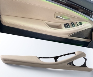 Maniglia della porta del conducente anteriore sinistra bracciolo in pelle telaio esterno gruppo maniglia della porta per <span class=keywords><strong>BMW</strong></span> 5 serie F10 F11 <span class=keywords><strong>520</strong></span> 523 525 51417273049 - Product Image 1