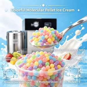 Máquina de Helado de Partículas Moleculares, Bajo Ruido, Formación Rápida, Ahorra Mano de Obra, Máquina Automática para Hacer Helado para Centros Comerciales - Product Image 3