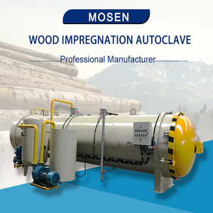 Ahşap emprenye vakum basınç emprenye tank makinesi ahşap basınç emprenye odası - Product Image 3