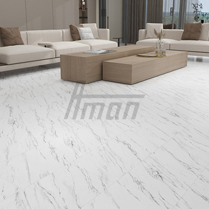 Suelo Vinílico LVP con Aspecto de Mármol, Sistema de Clic Impermeable, Instalación Suelta, Bisel Grande, Vinilo PVC Comercial y Residencial - Product Image 2