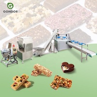 Mesin Pembuat Sereal Muesli Biji Millet, Protein, dan Kacang, Mesin Pembentuk Mini Sereal, Lini Produksi Snack Bar Sehat