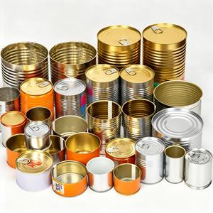 Lata de hojalata para alimentos, personalizada, de 300 g, con pulverizador y impresión offset - Product Image 1