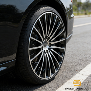 <span class=keywords><strong>ล้อ</strong></span>อัลลอยด์ฟอร์จแบบหลายก้านสีดำกึ่งเงา ขนาด 16 17 18 19 20 21 22 24 นิ้ว สำหรับรถจี๊ป ดอดจ์ รถกระบะ - Product Image 5