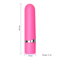 Leistungsstarker USB-Aufladbarer Bullet-Vibrator Sexspielzeug für Frauen Erwachsenenprodukt Sextoy Weibliche Masturbation Orgasmus Klitorale Stimulation