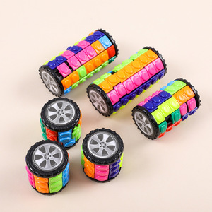 Juguete Educativo 3D para Niños 2023, Cilindro Giratorio y Deslizante de 7 Niveles, Rompecabezas de Habilidad para Aliviar el Estrés - Product Image 4