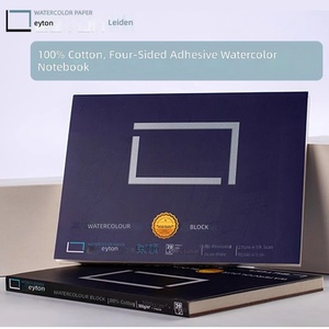 Bloc de papier pour peinture à l'aquarelle <span class=keywords><strong>Leyton</strong></span> LD1852, épaissi, 27*19,5 cm, 300 GSM, pur coton pressé à froid, 20 feuilles - Product Image 5